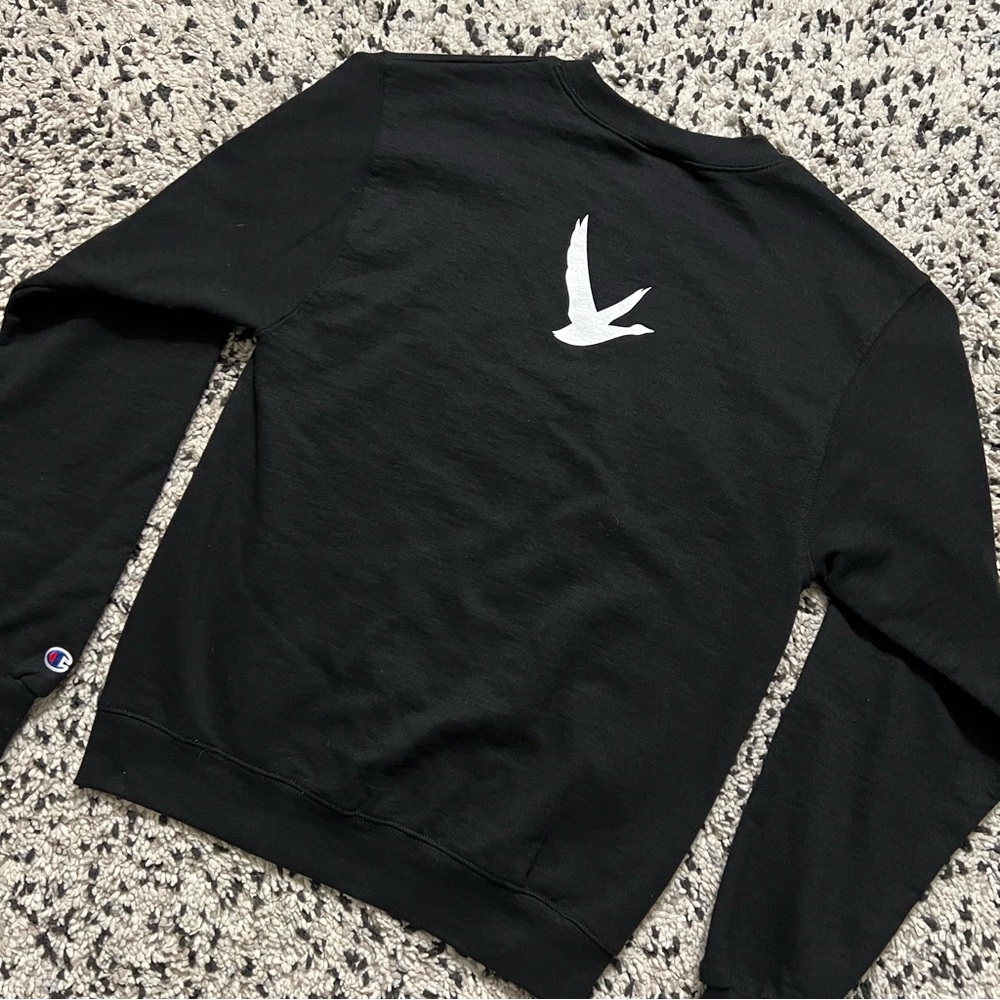 Champion Grey Goose x Grammys Black Crewneck Sweatshirt Men’s Size Small - Picture 9 of 12